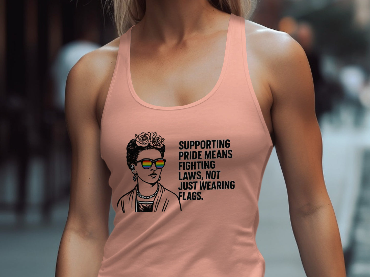 Supporting Pride Means Fighting Laws Not Wearing Flags product type