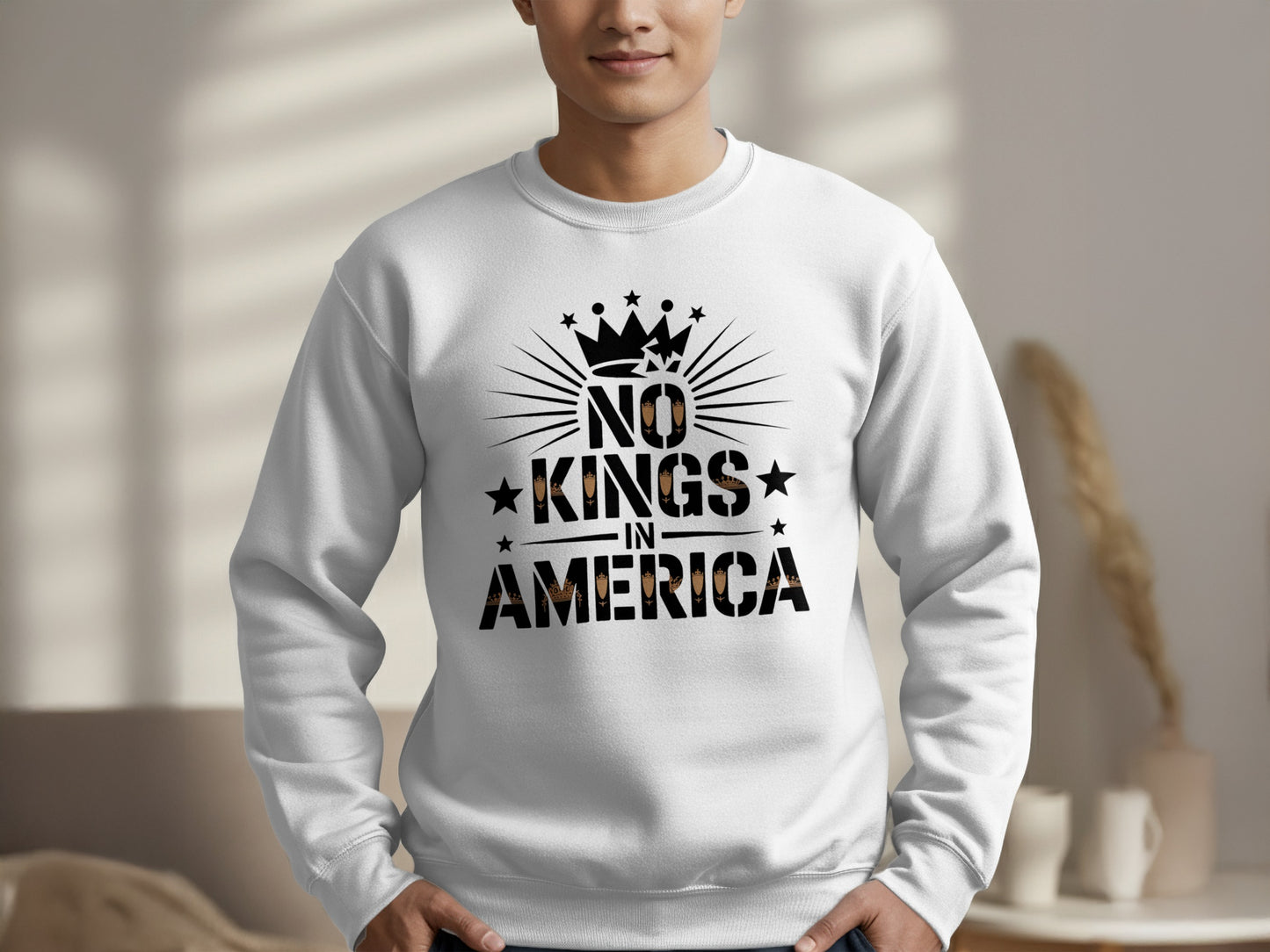 No Kings In America Statement Sweater product type