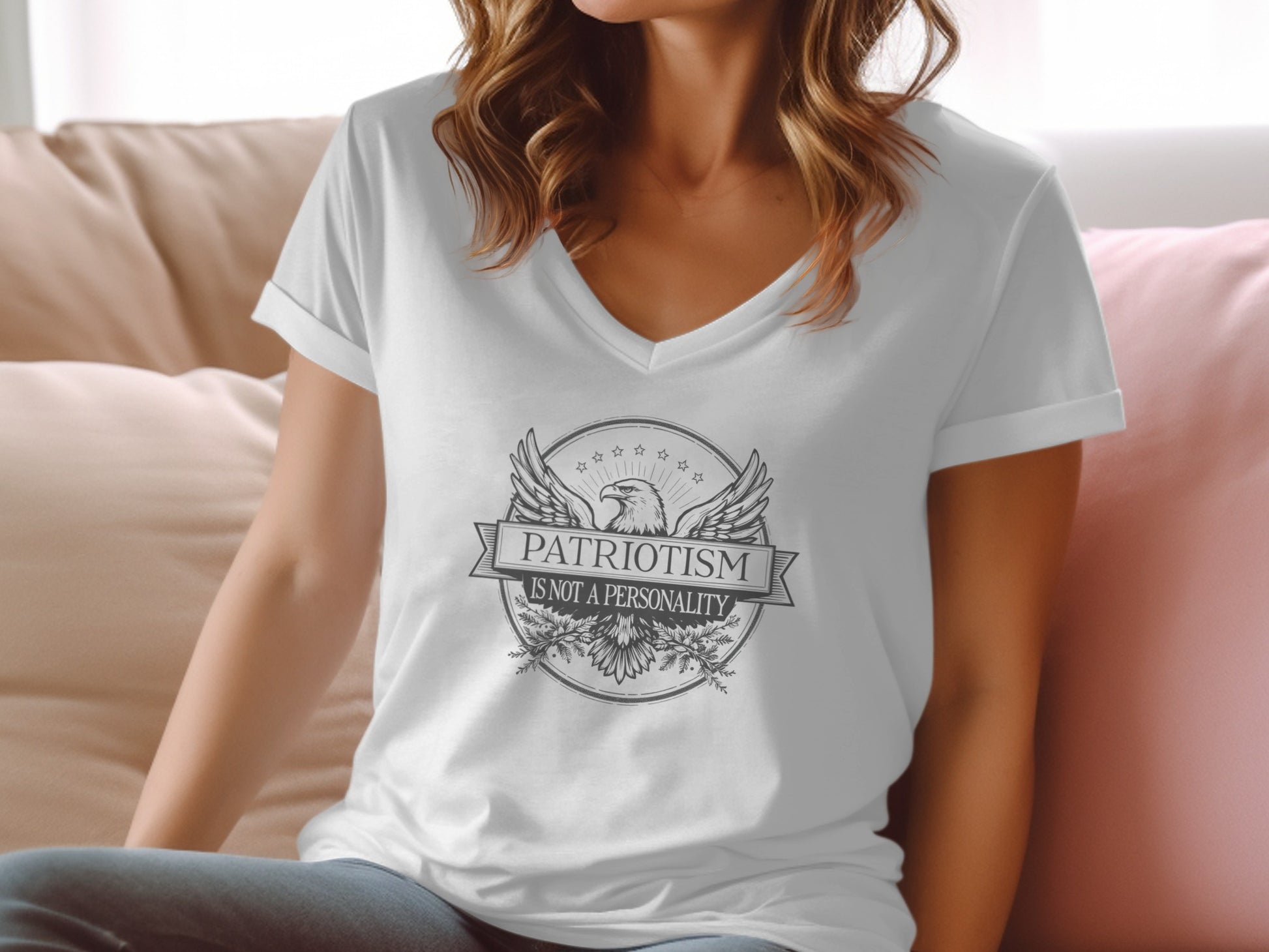 Patriotism Is Not a Personality T-shirt product