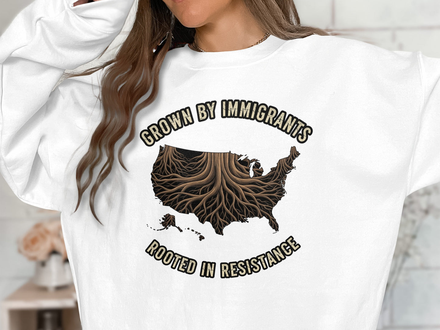 Grown By Immigrants Rooted In Resistance product type