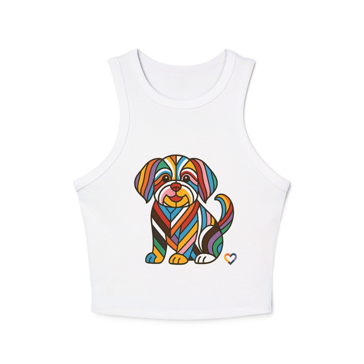 Women's Micro Rib Racer Tank Top