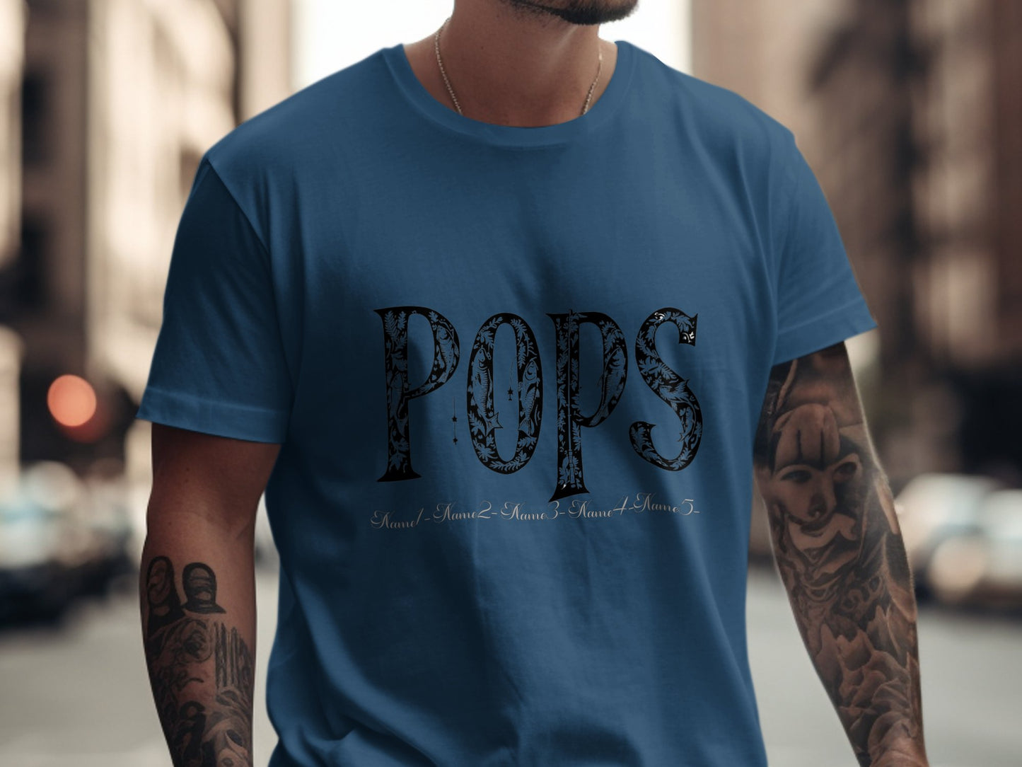 Pops Design Blue Shirt Comfortable and Stylish Product type