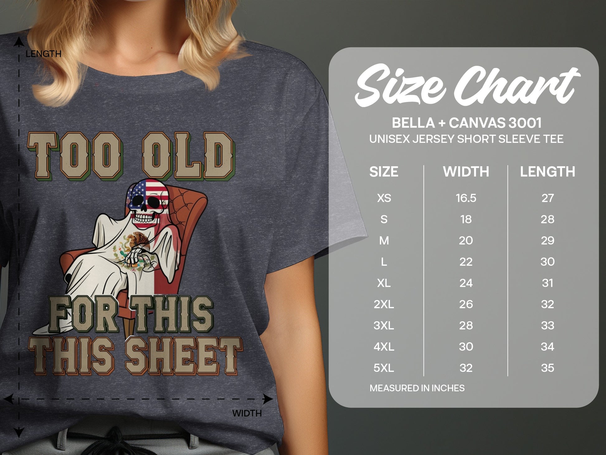 Too Old For This This Sheet Unisex T-Shirt product