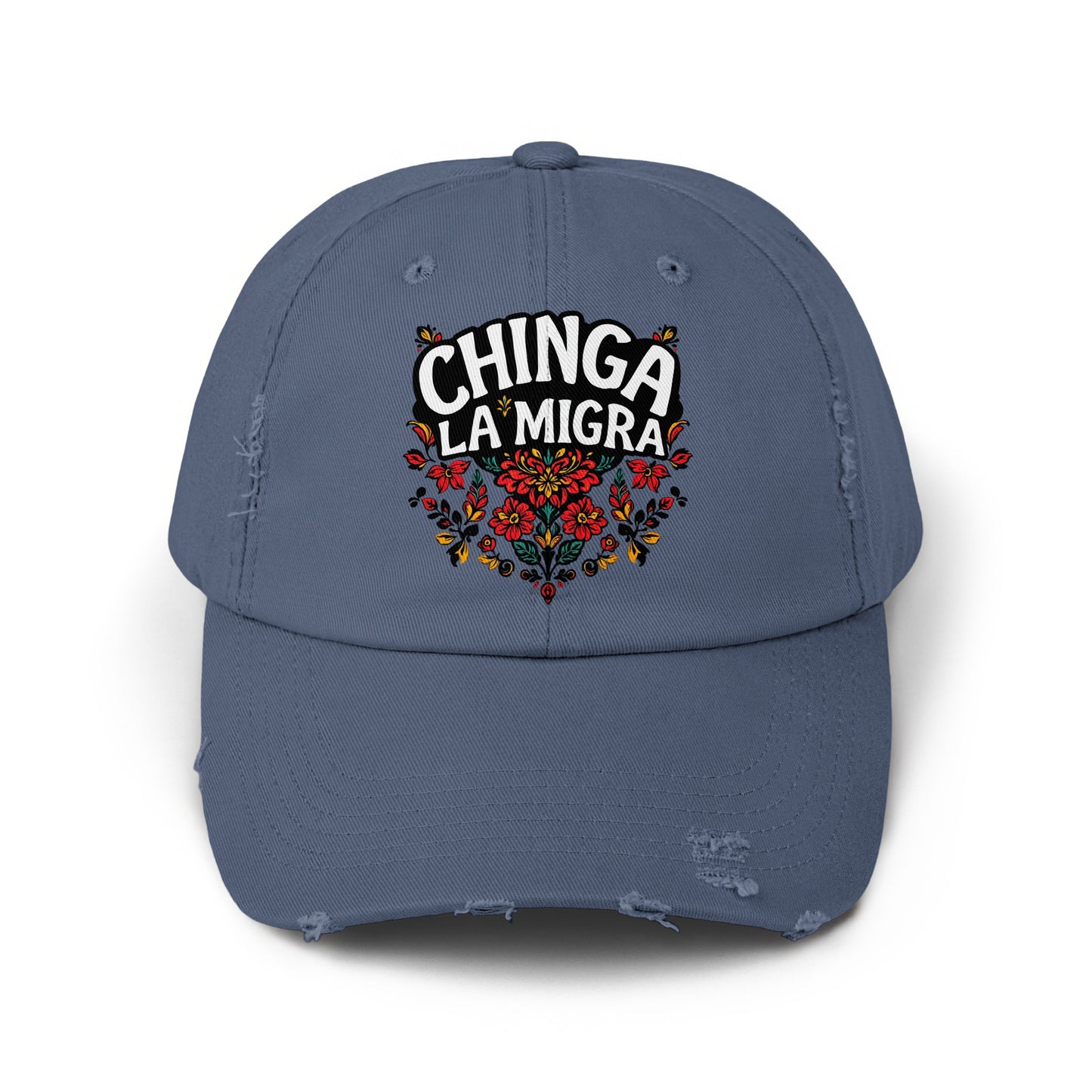 Chinga La Migra Embroidered Statement Cap product