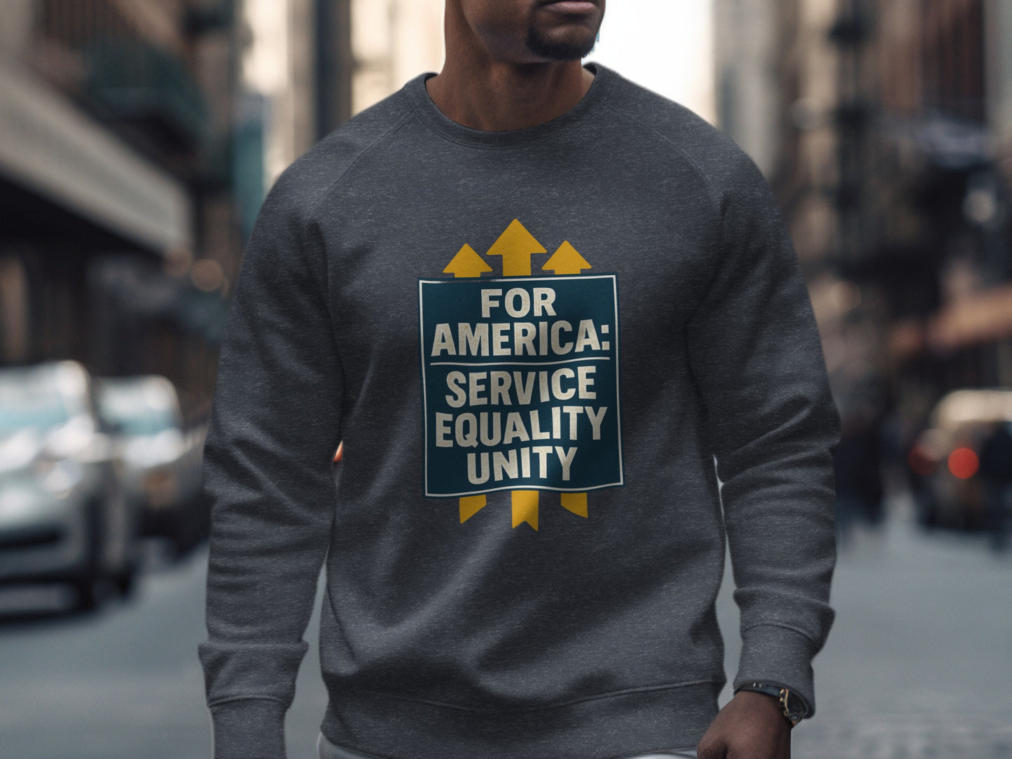 For America Service Equality Unity Sweatshirt product