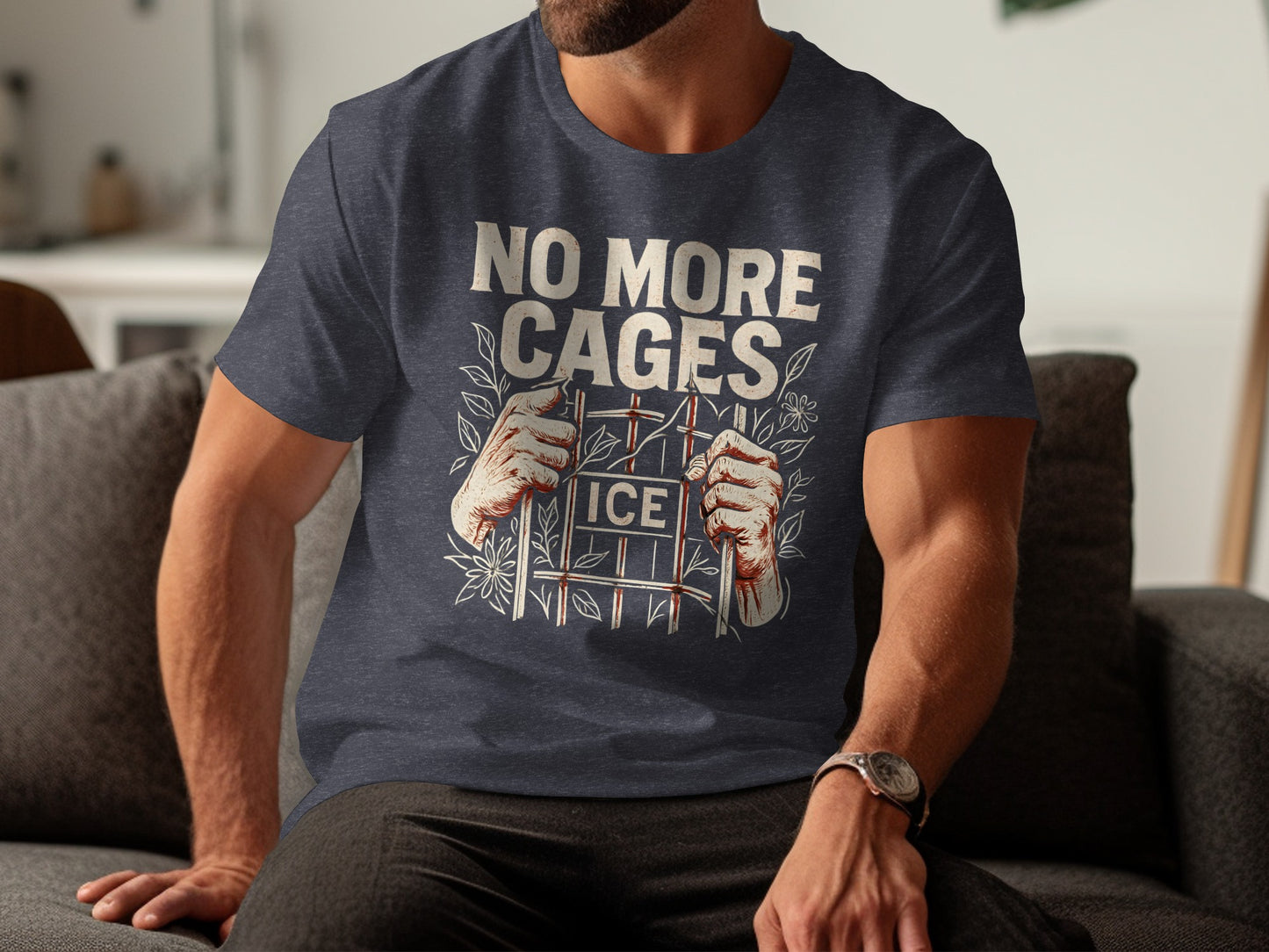 No More Cages ICE Powerful Statement T-shirt product