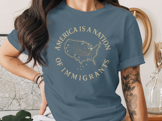 America Is A Nation Of Immigrants T-shirt