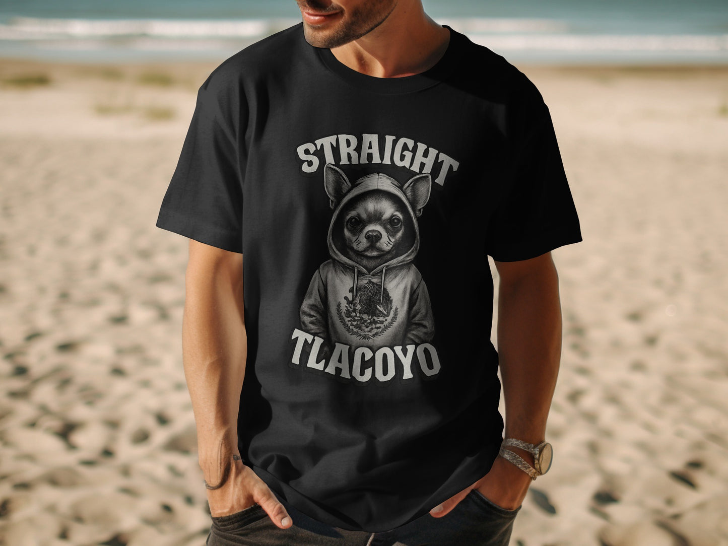 Straight Tlacoyo Unique Graphic T-Shirt product