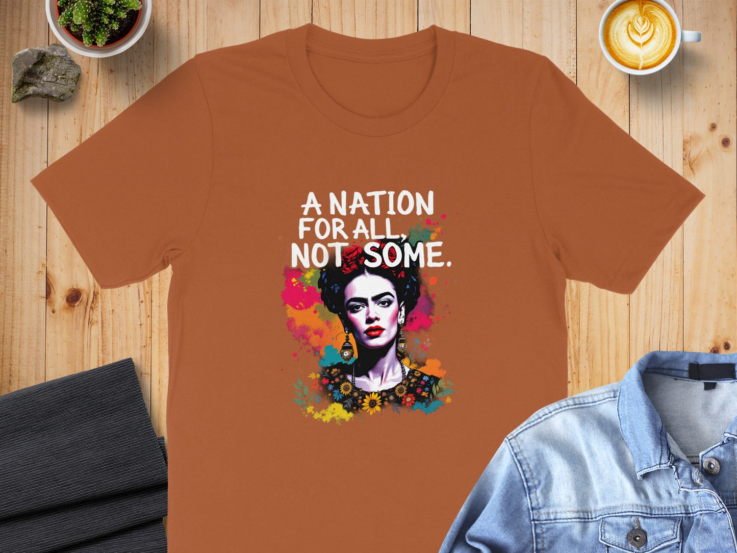 A Nation For All Not Some Message T-Shirt product
