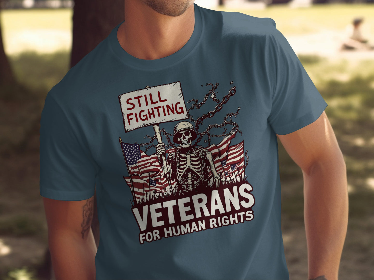 Still Fighting Veterans For Human Rights T-Shirt