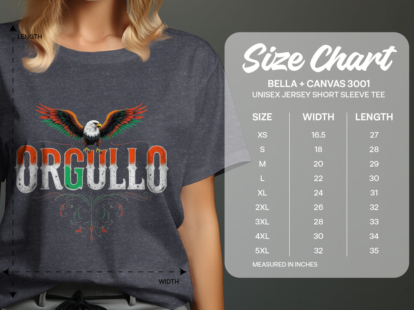 Majestic Eagle and Orgullo Graphic Unisex Product Type