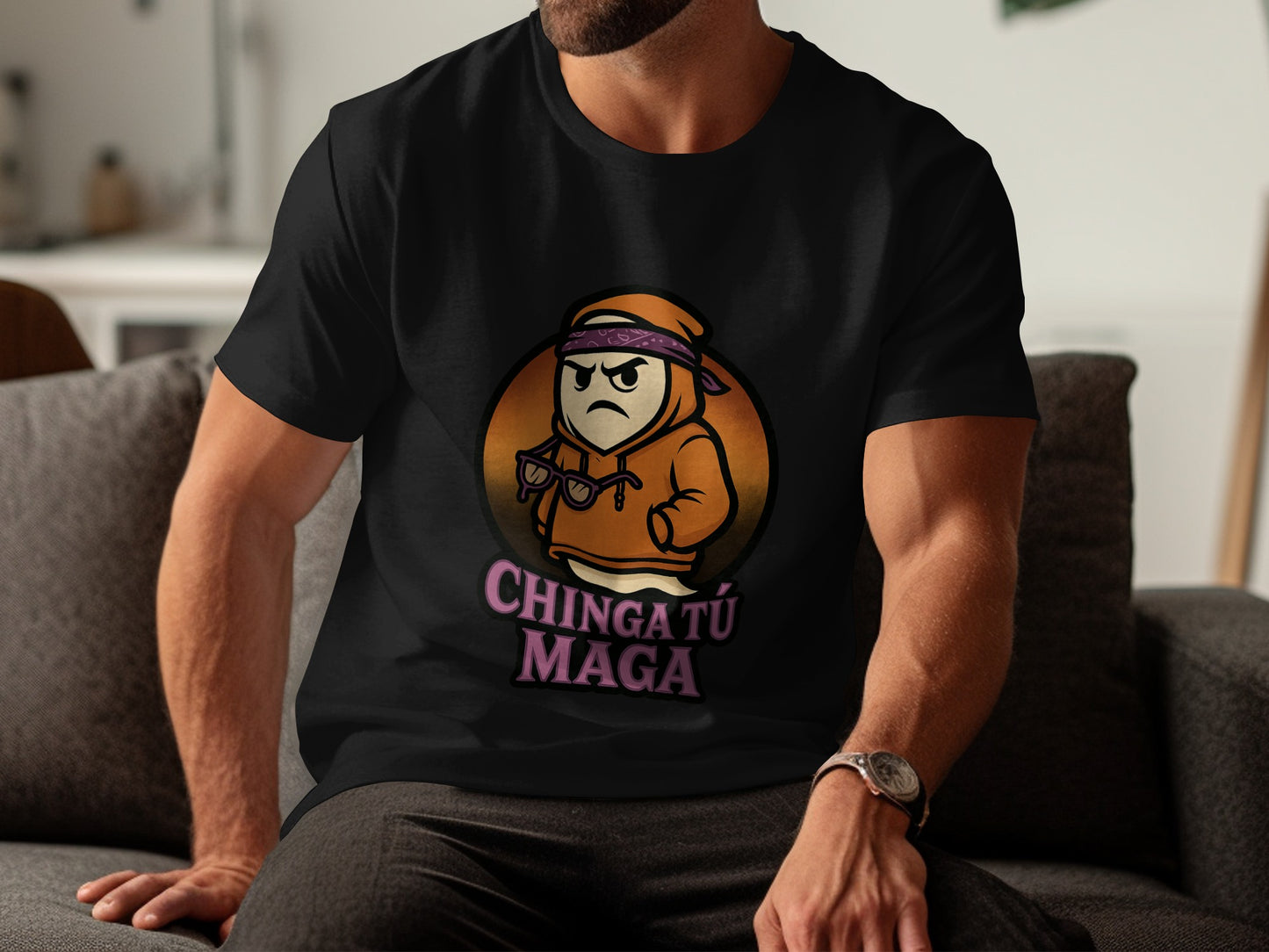 Funny Cartoon Character Graphic Unisex T-Shirt product