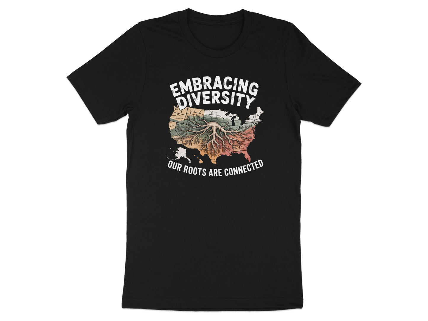 Embracing Diversity Our Roots Are Connected T-Shirt product