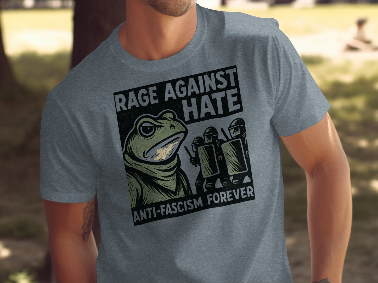 Rage Against Hate Anti-Fascism Forever T-Shirt
