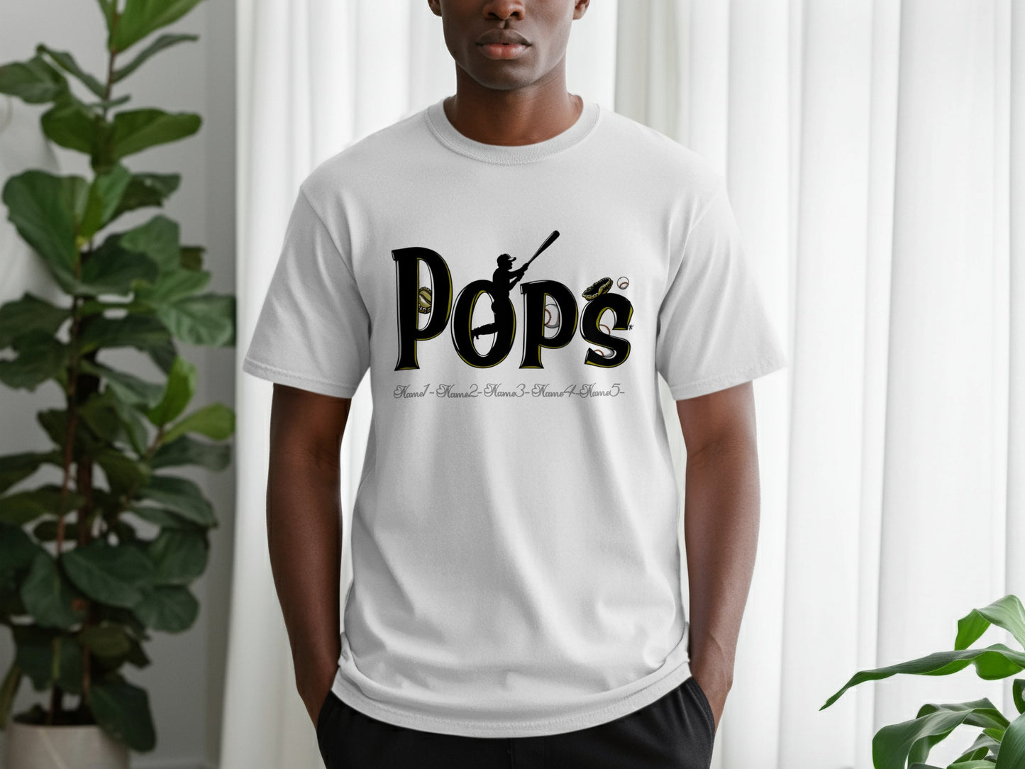 Stylish POPS Graphic Printed Casual T-shirt Product