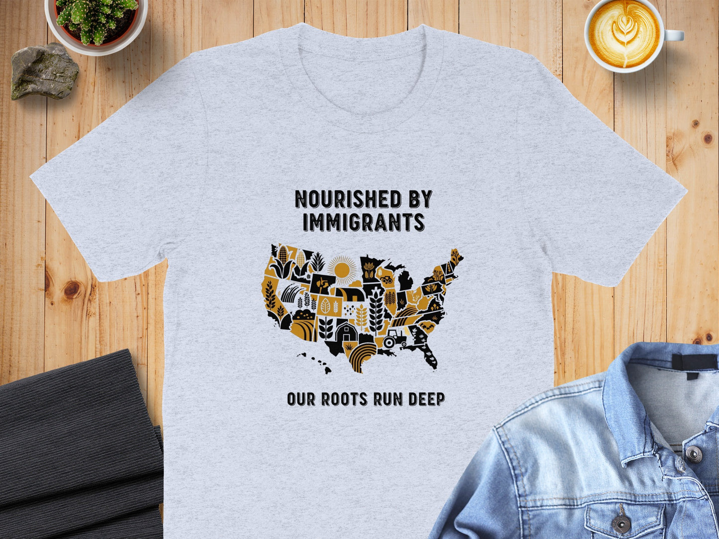 Nourished By Immigrants Our Roots Run Deep product type