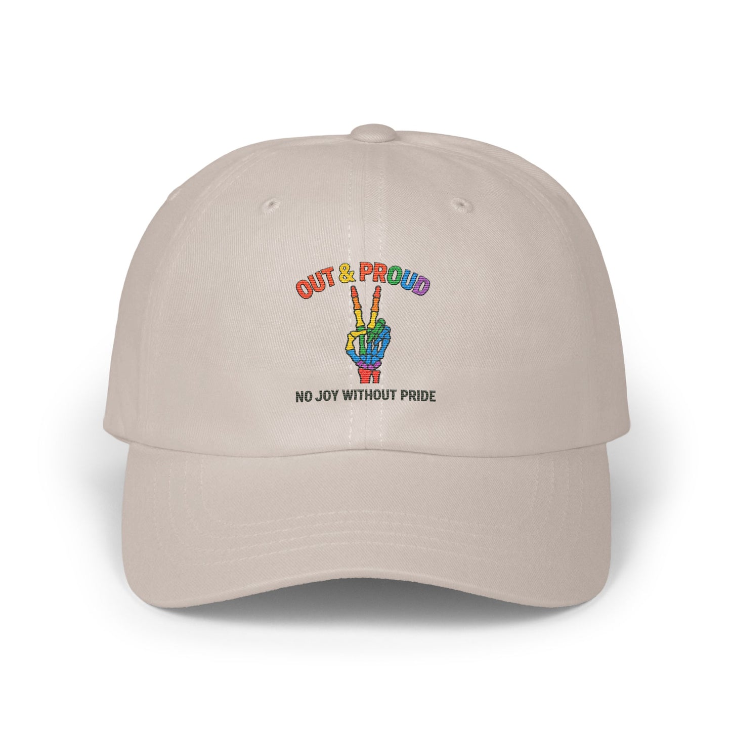 OUT AND PROUD No Joy Without Pride Hat product