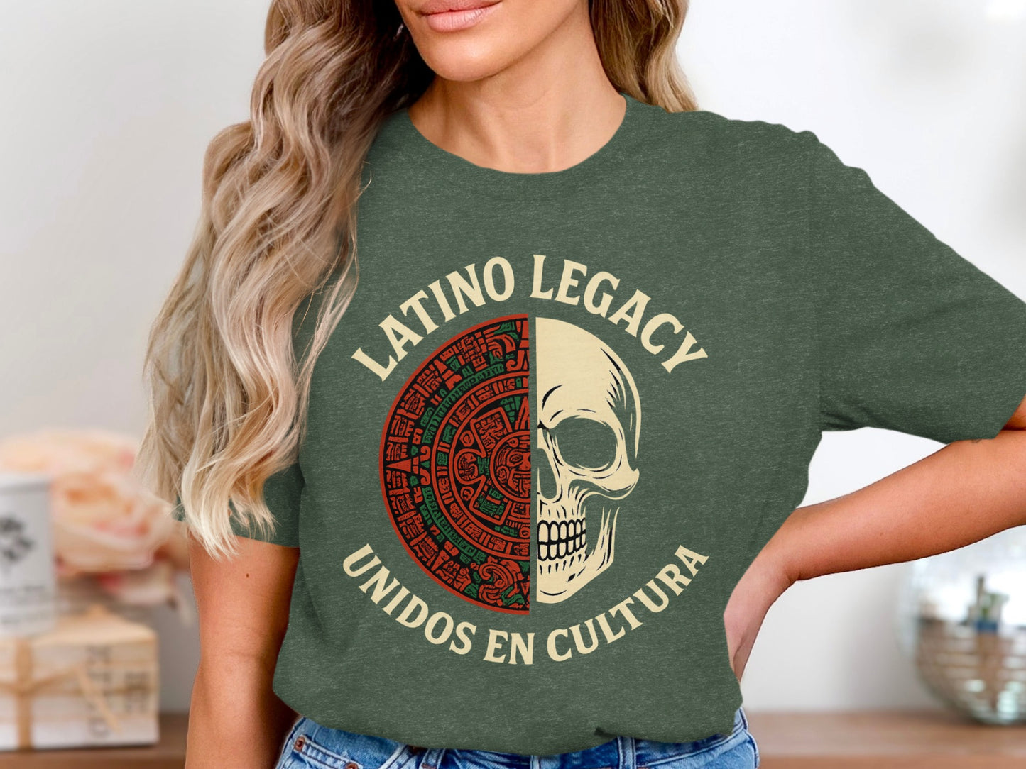 Latino Legacy Unidos en Cultura Graphic T-Shirt product