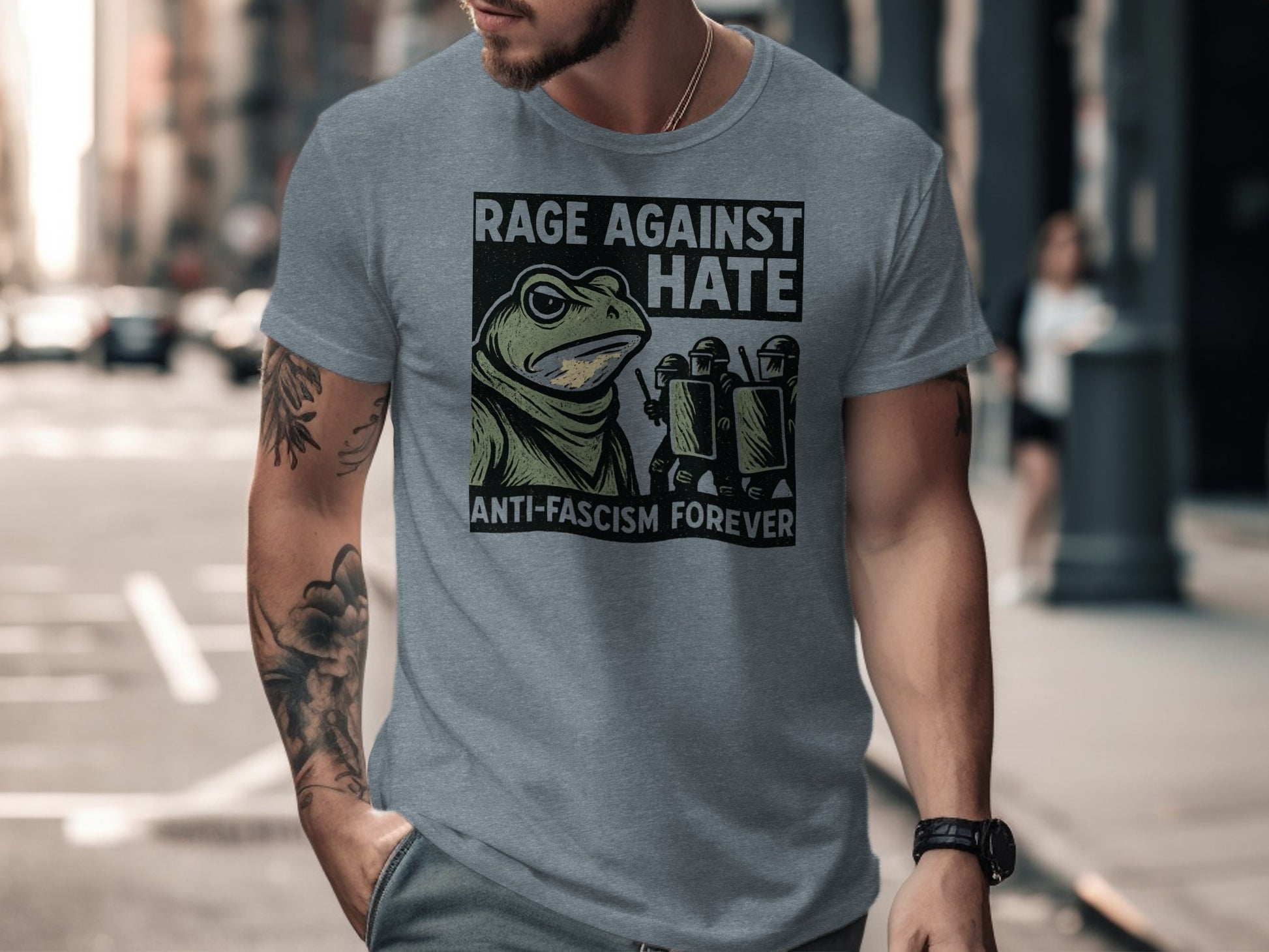 Rage Against Hate Anti-Fascism Forever Shirt