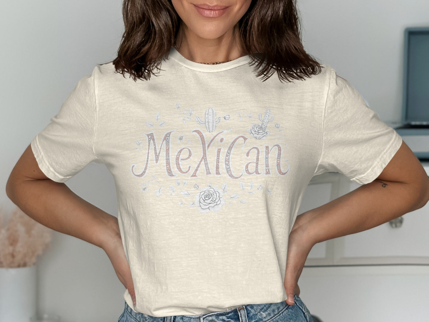 Mexican Print Casual Graphic T-Shirt product type