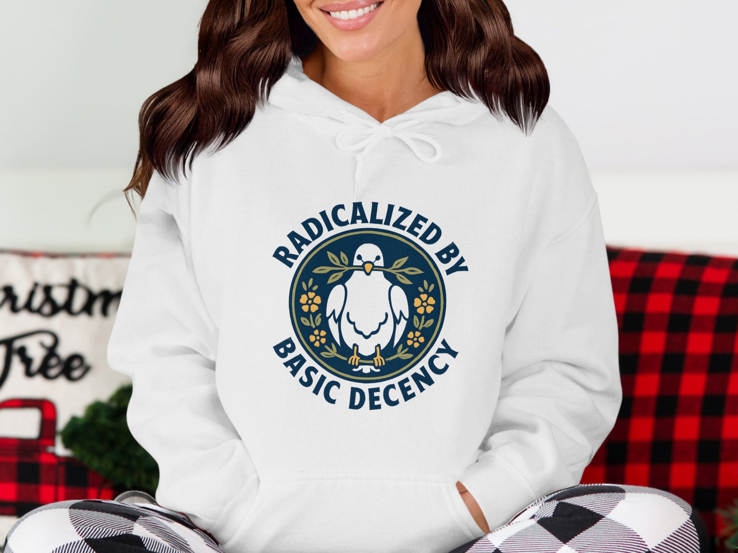 Radicalized By Basic Decency Hoodie product