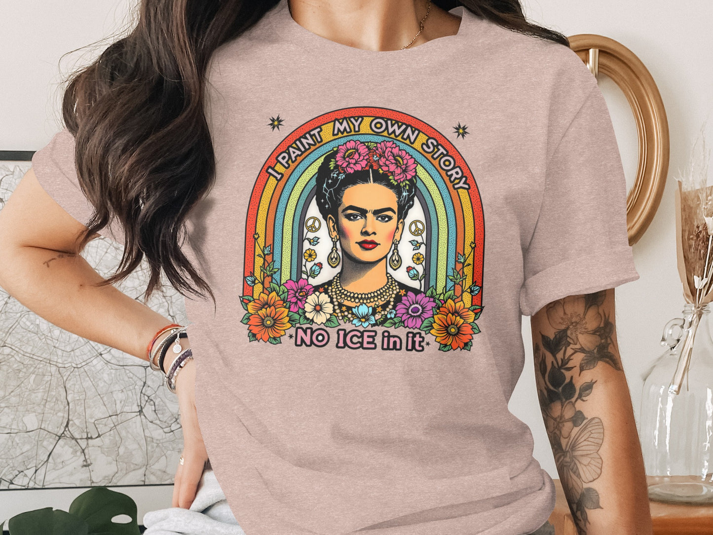 I Paint My Own Story Colorful Graphic T-Shirt Product