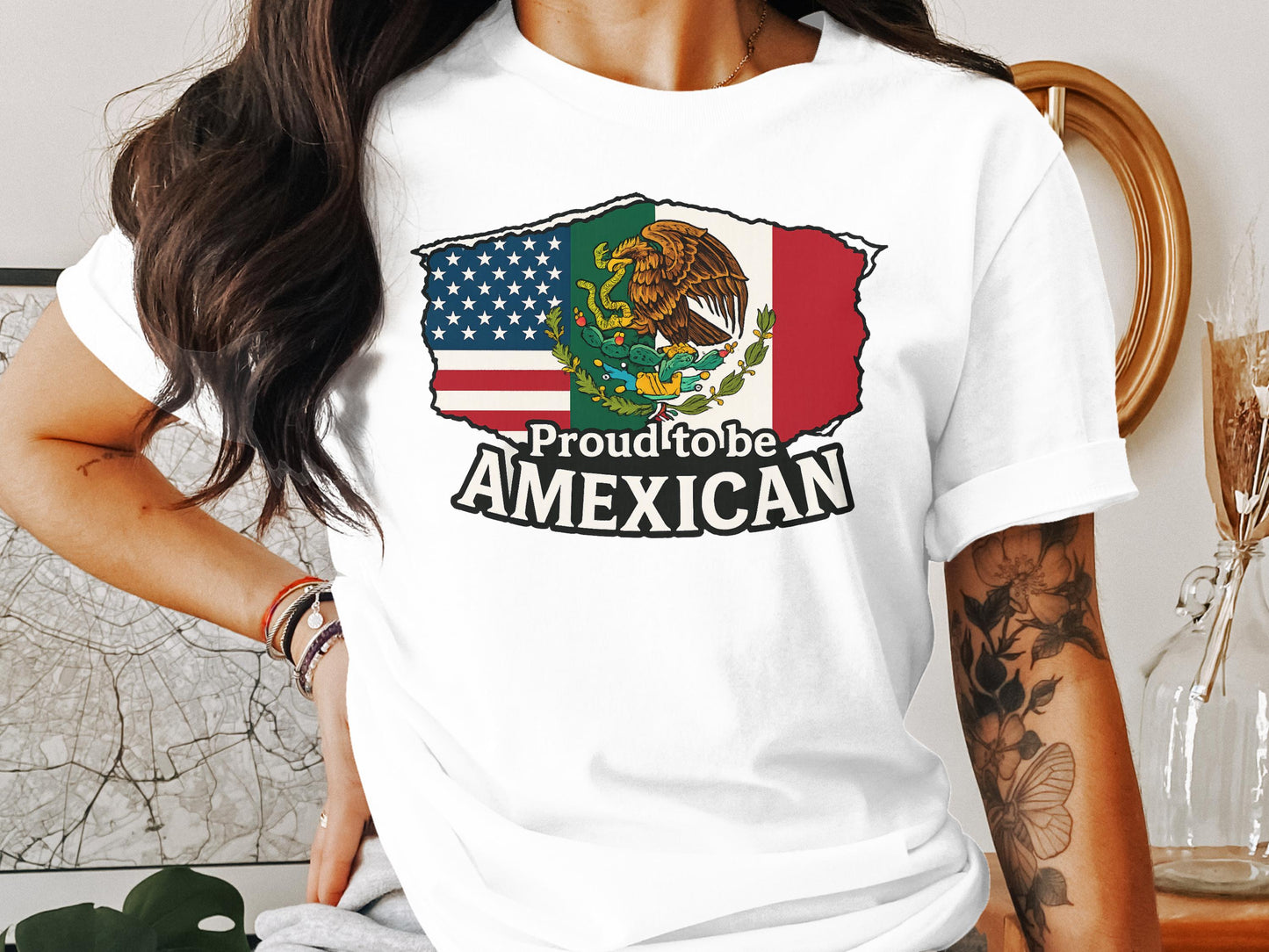 Proud to be AMEXICAN T-shirt product type
