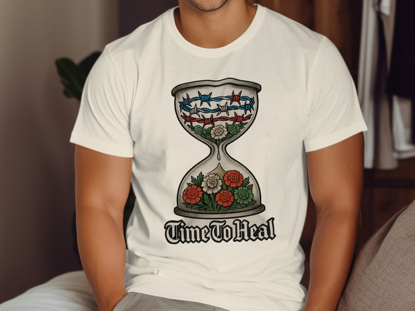 Time To Heal Hourglass Graphic Tee product