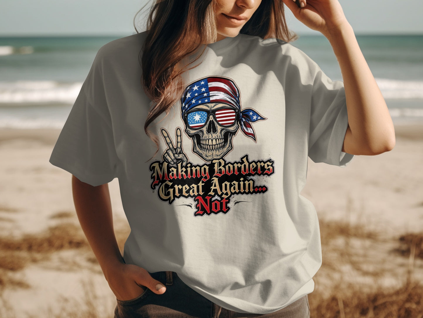 Making Borders Great Again Not T-shirt product