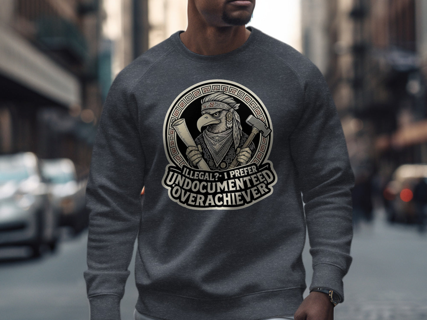 Undocumented Overachiever Graphic Sweatshirt product type