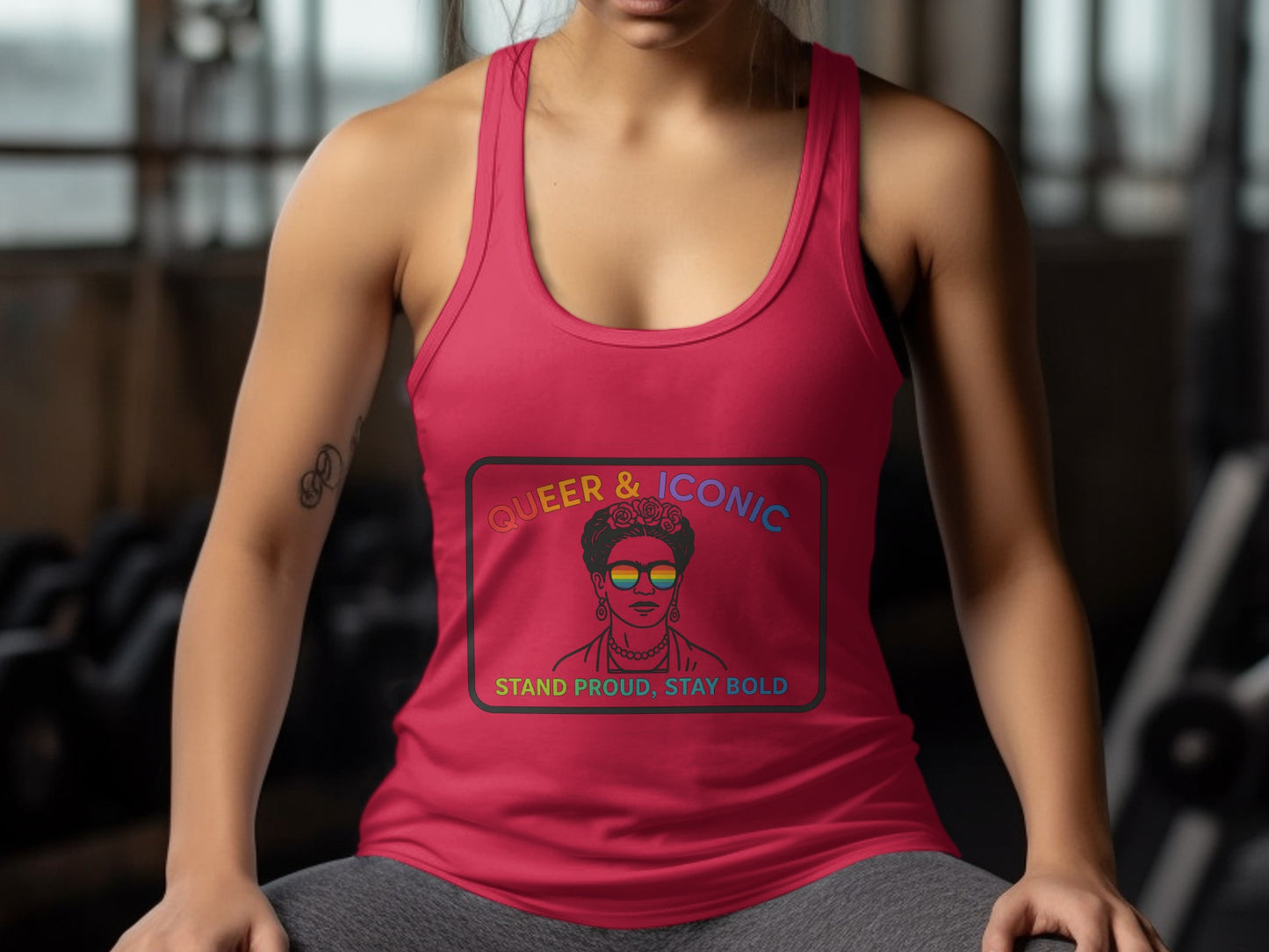 Queer and Iconic Stand Proud Stay Bold tank top product