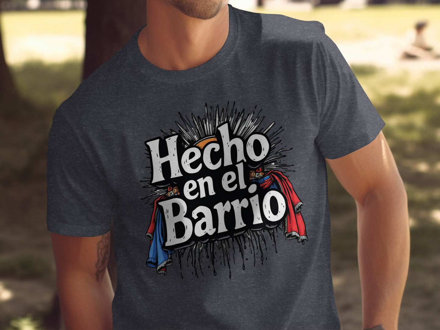 Hecho en el Barrio Graphic Tee Shirt product