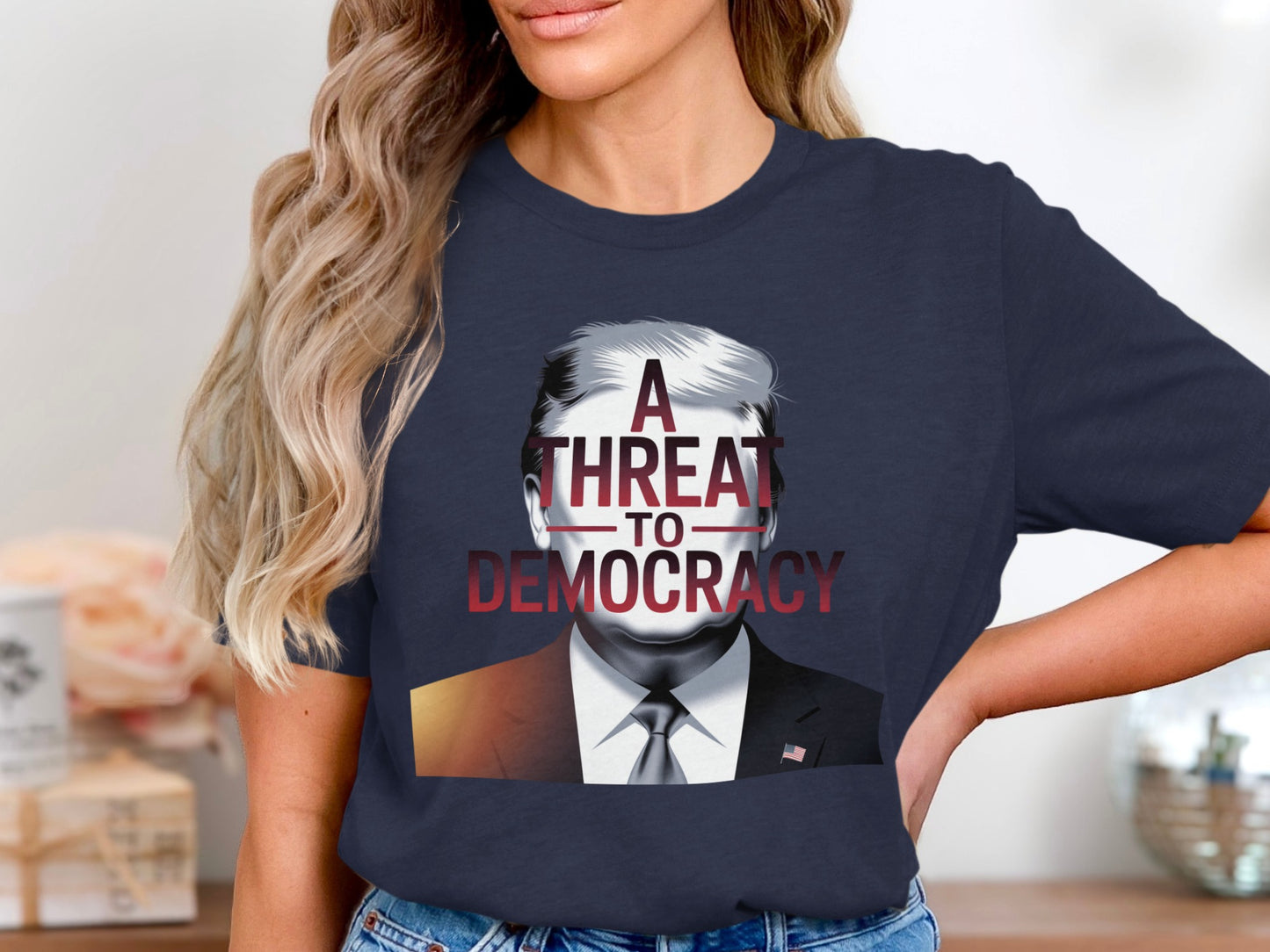A Threat To Democracy Graphic T-Shirt product