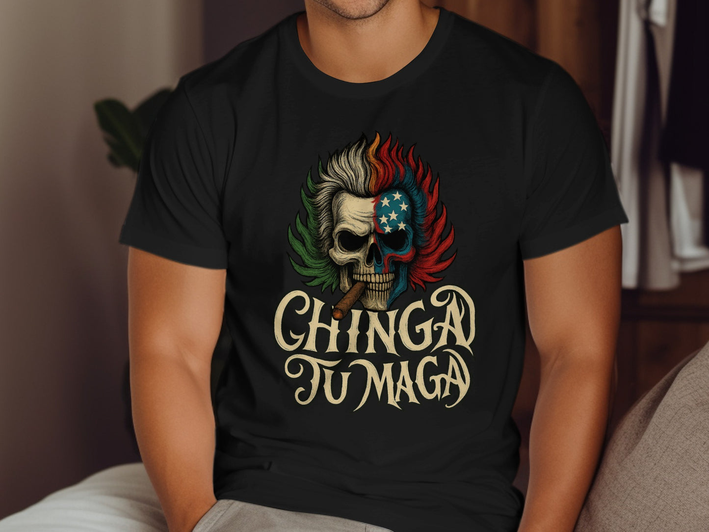 Chinga Tu Maga Graphic T-Shirt Unique Statement product