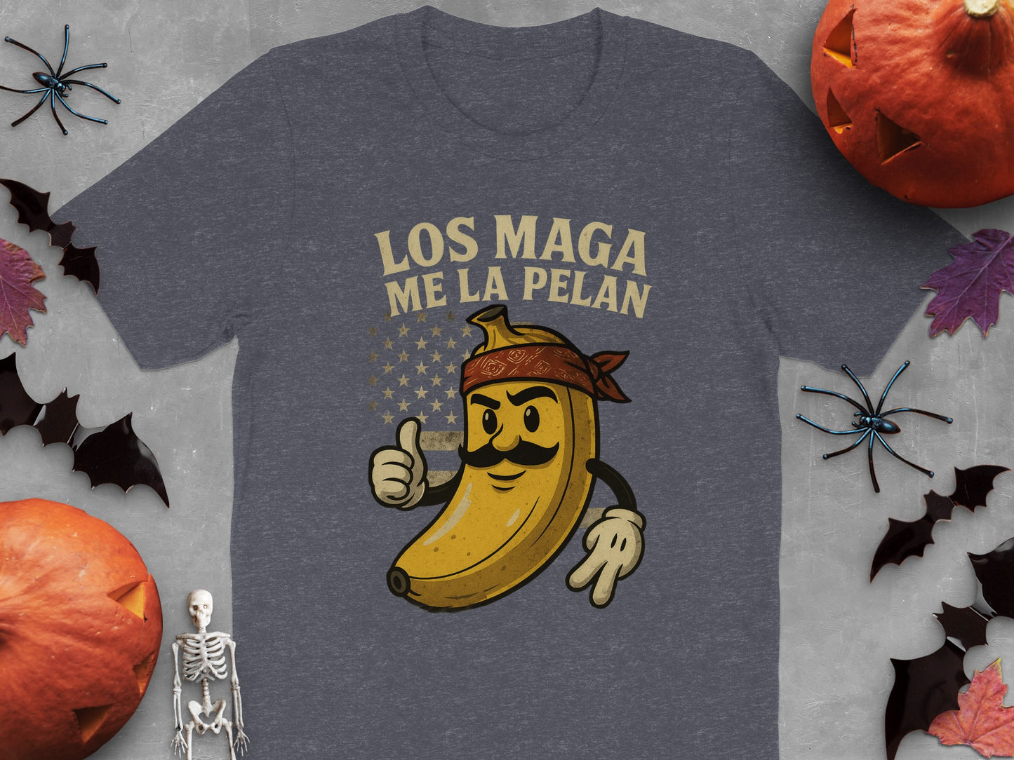 Funny Banana Character Los Maga Statement Shirt product
