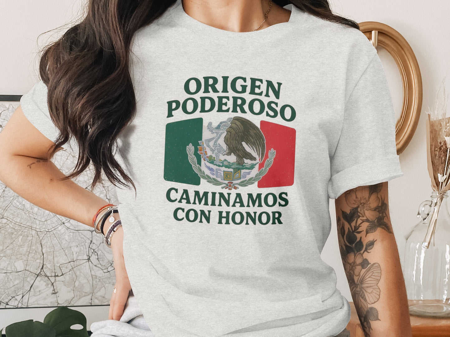 Origen Poderoso Caminamos Con Honor T-shirt product