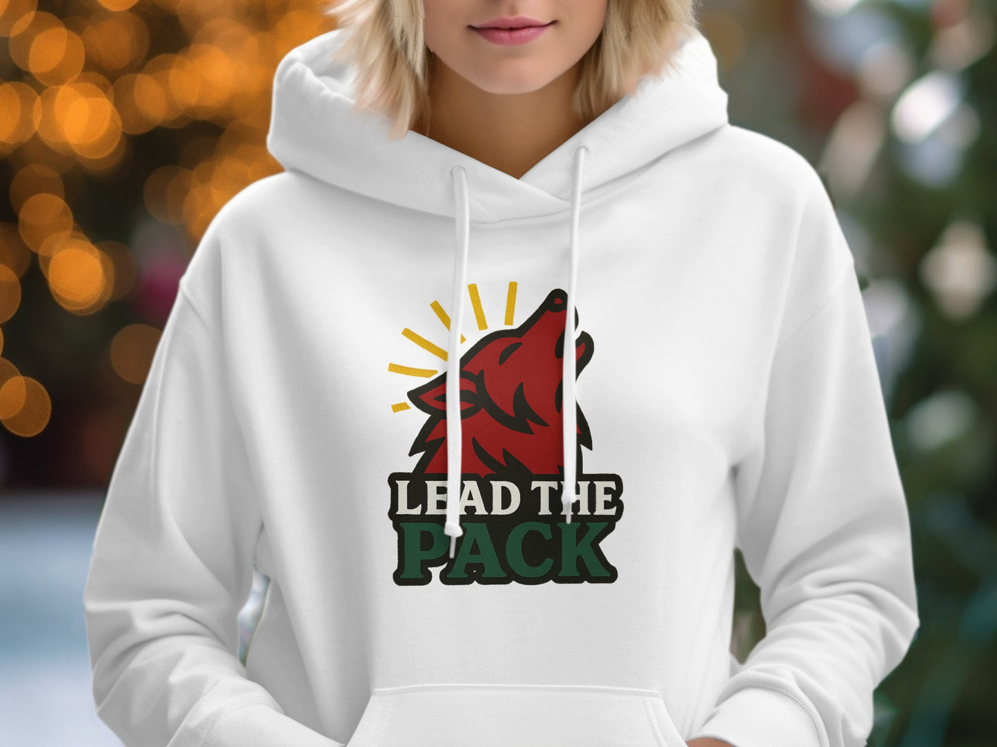 Lead The Pack Wolf Graphic Hoodie product type