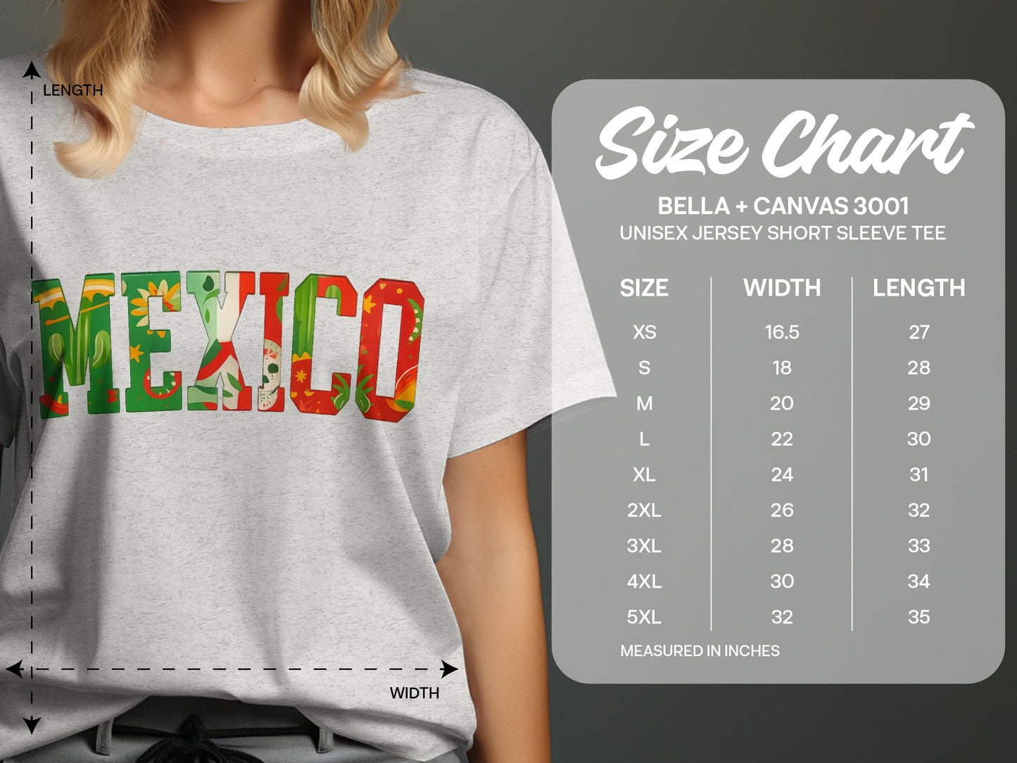 Mexico Graphic Unisex Jersey Short Sleeve Tee product type