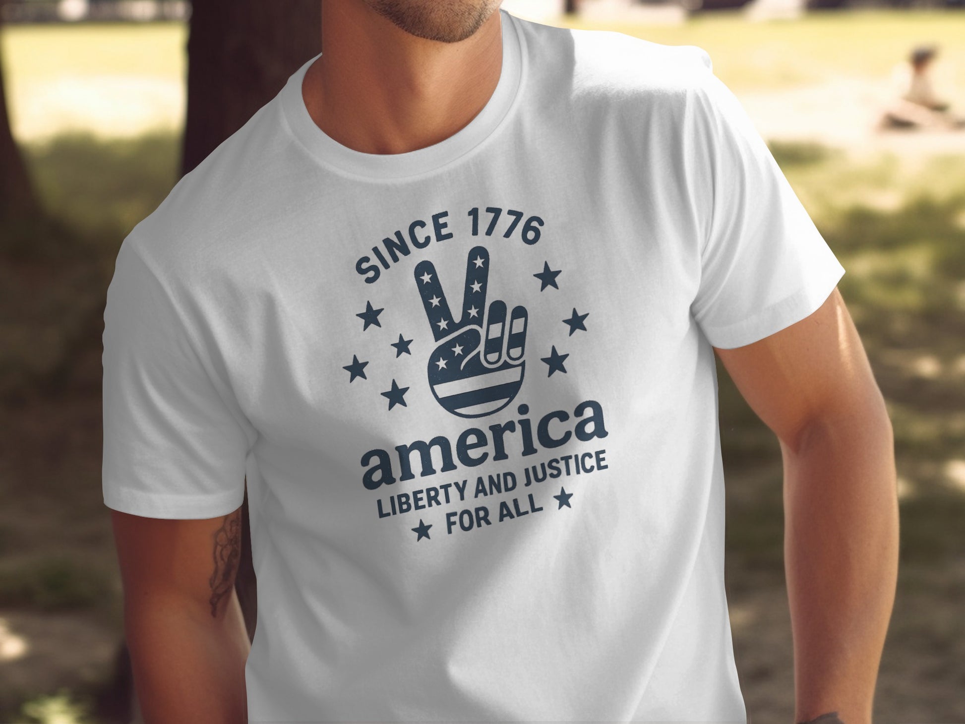 Since 1776 Liberty and Justice for All America product