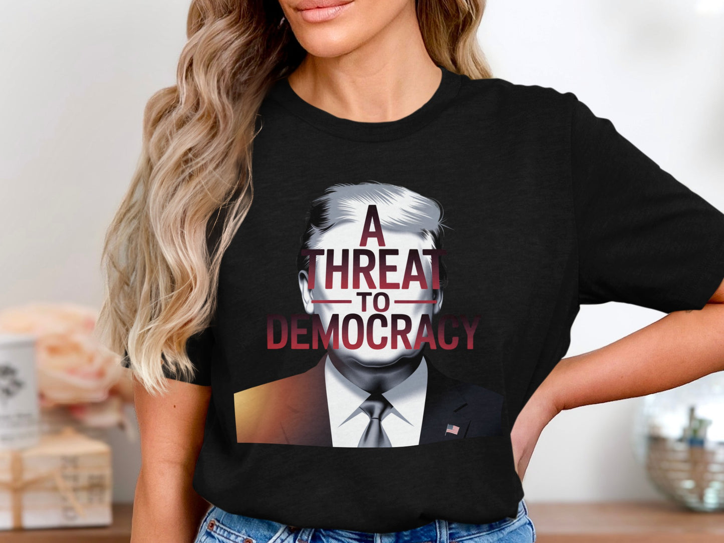 A Threat to Democracy Graphic T-Shirt product