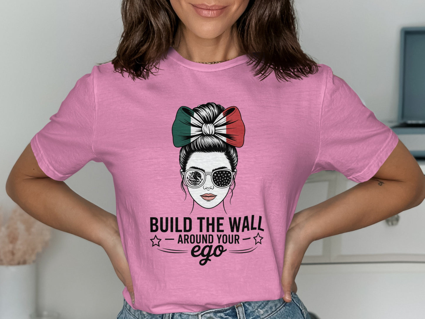 Build The Wall Around Your Ego Graphic T-Shirt product type