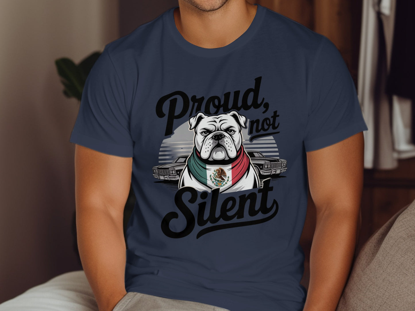 Proud Not Silent Bulldog Graphic T-shirt product