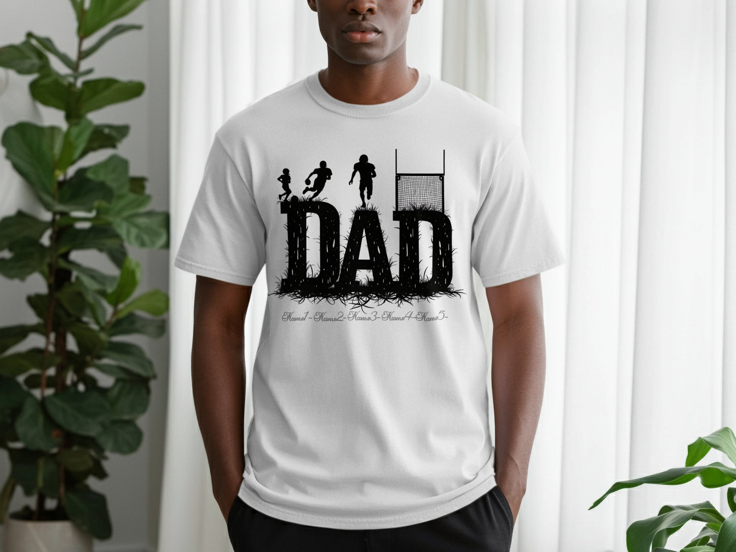 Rugby Dad Father's Day Graphic T-Shirt product