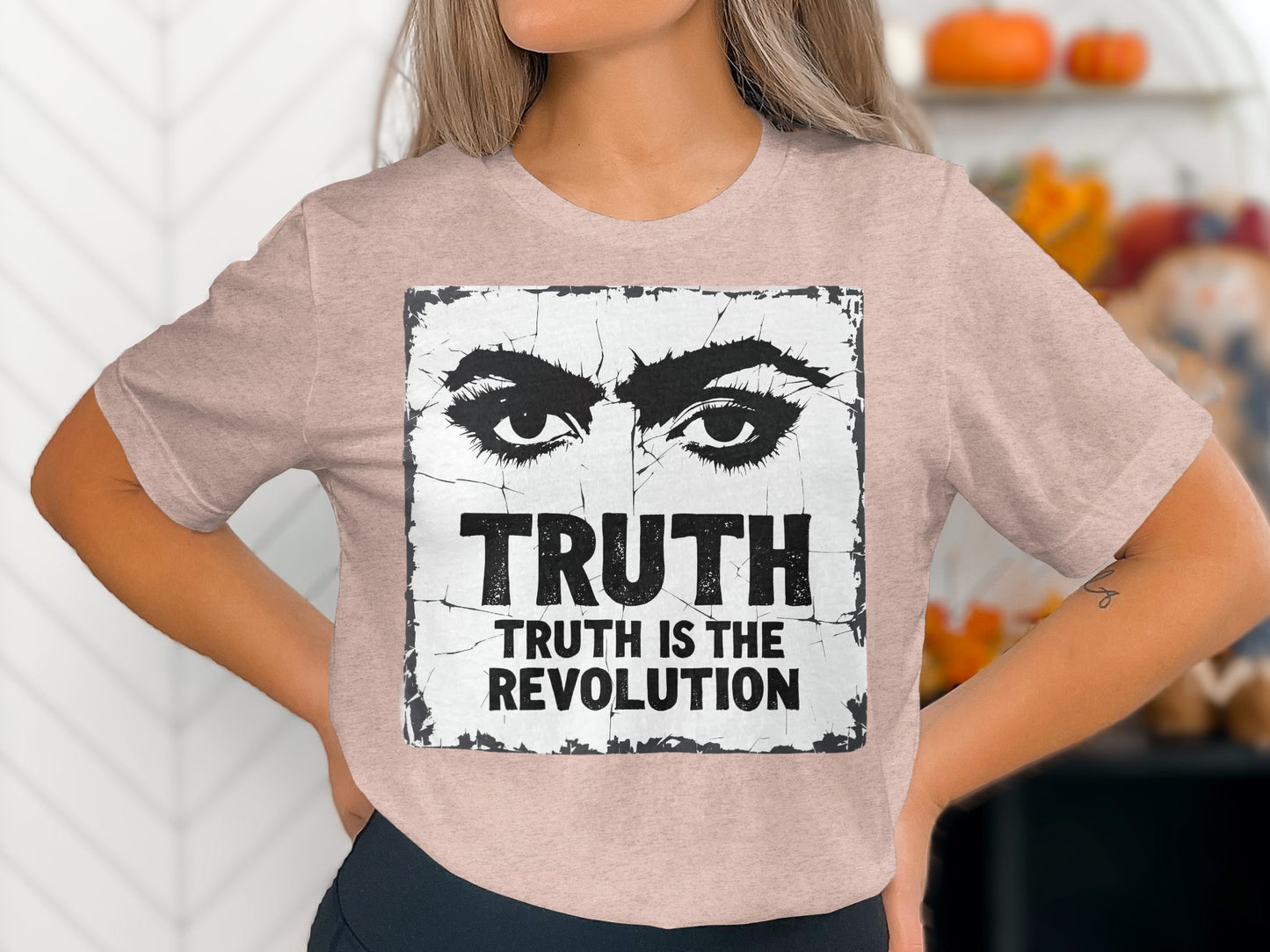 TRUTH TRUTH IS THE REVOLUTION Graphic Tee product type