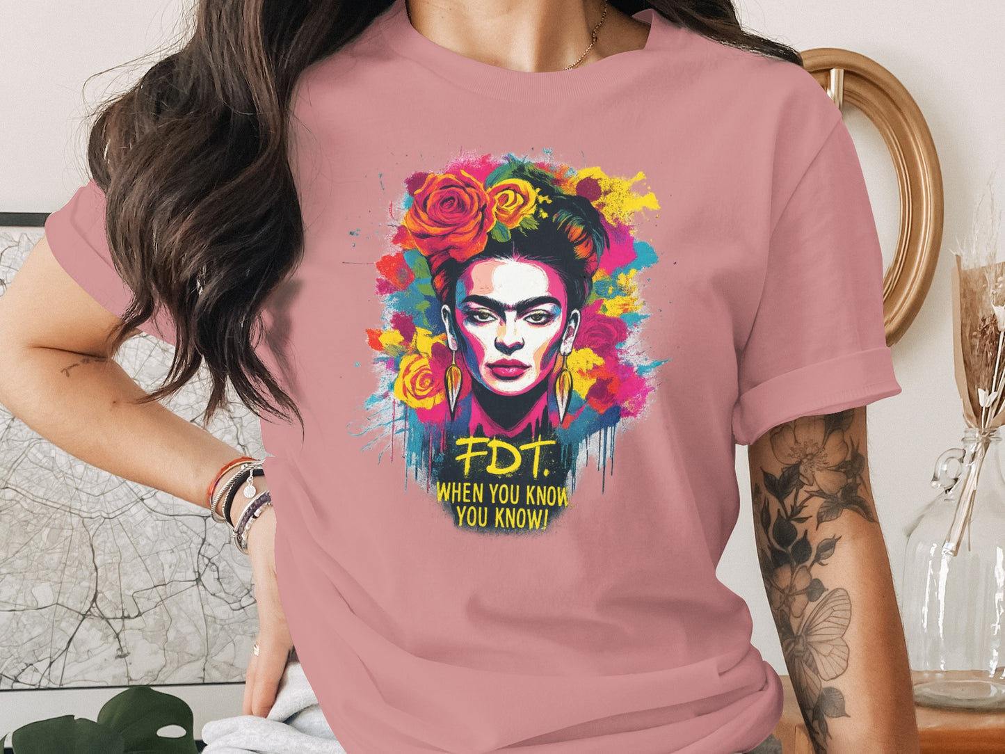 Vibrant Artistic FDT When You Know You Know Shirt product