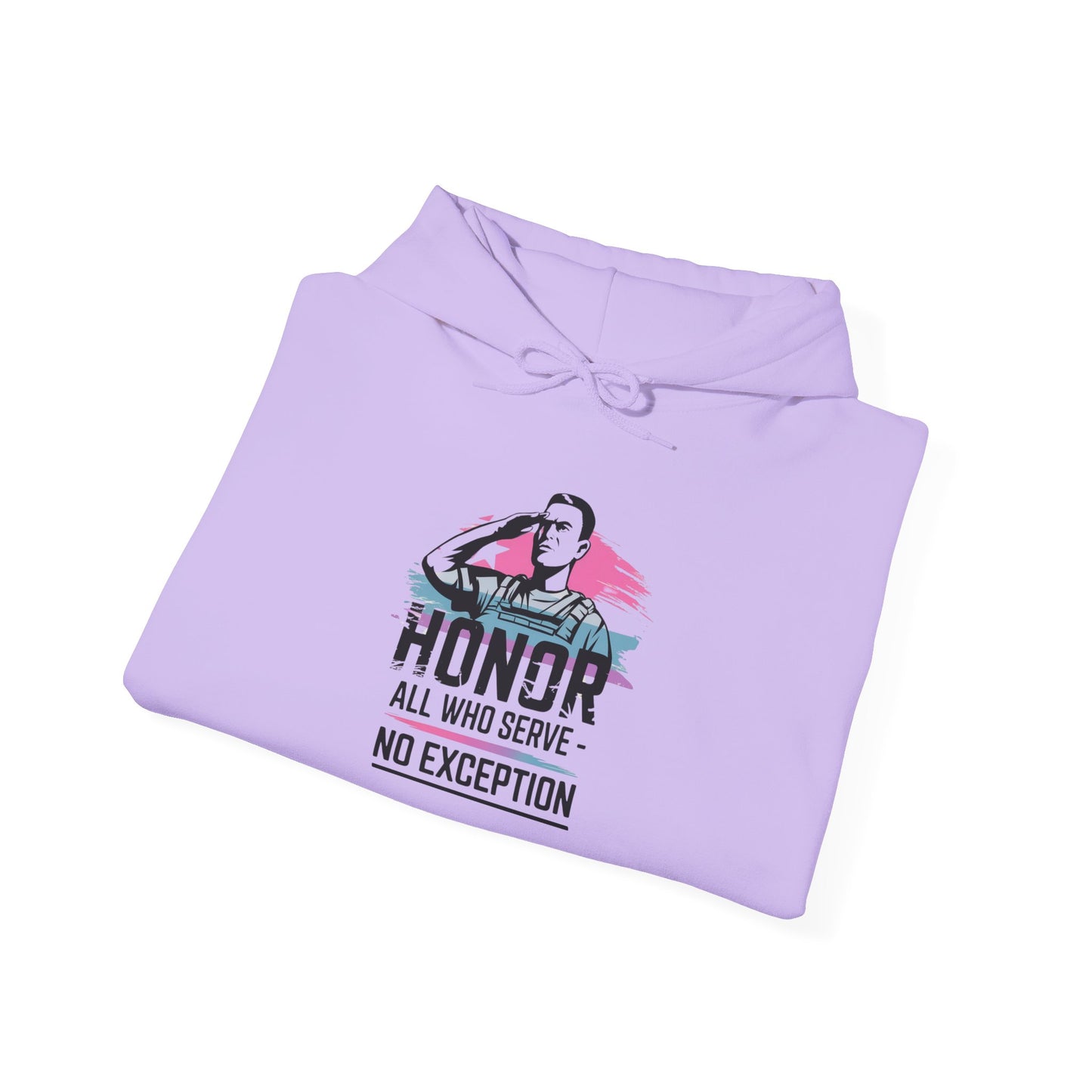 Pride hoodie Honor All Who Serve Hoodie - Unisex Heavy Blend™ Sweatshirt