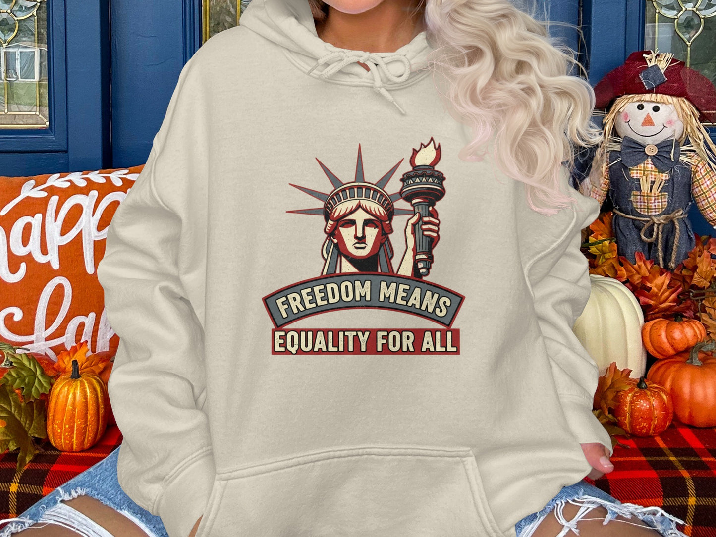 Freedom Means Equality for All Hoodie product type