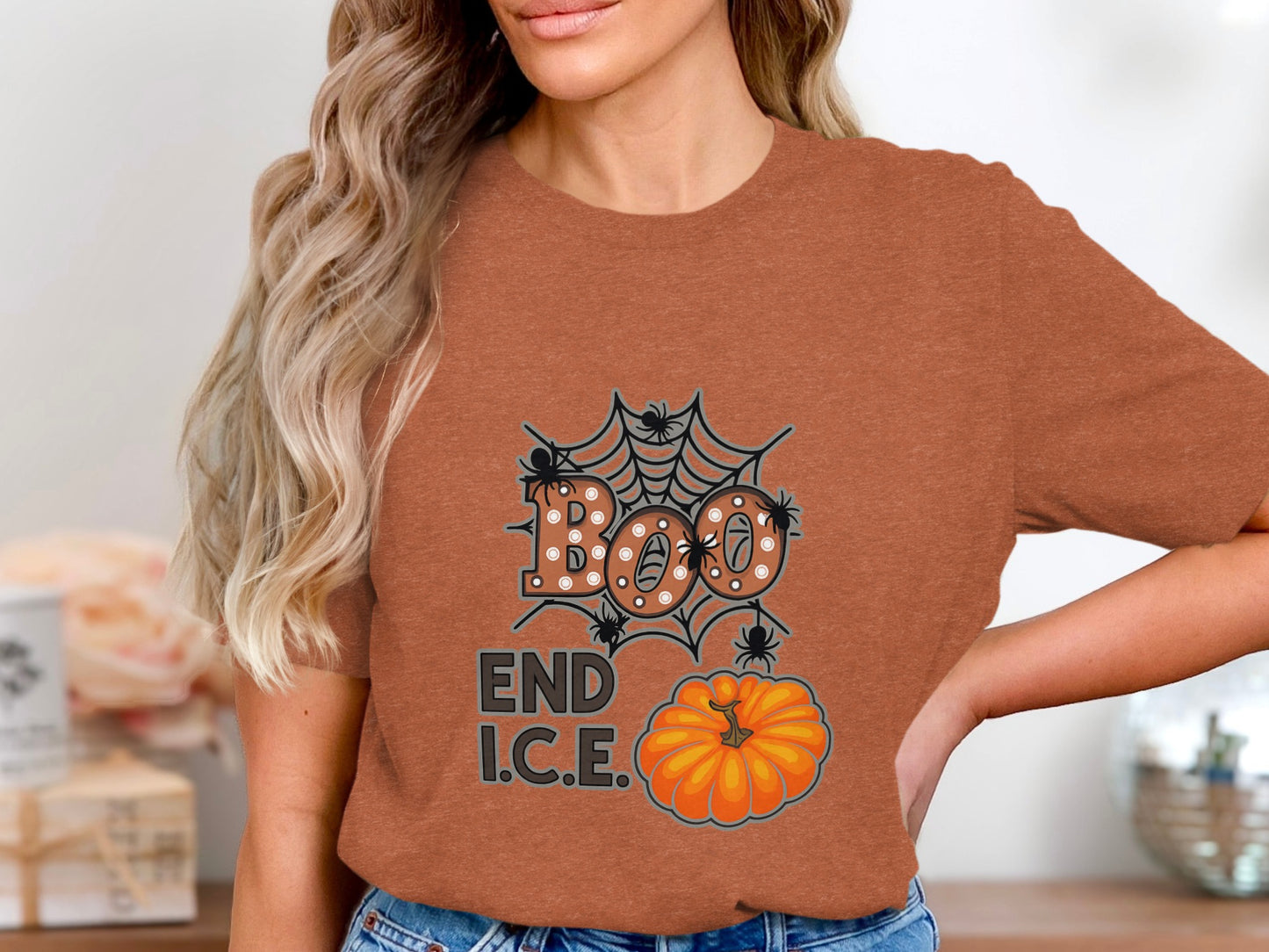 Boo End I.C.E. Pumpkin Graphic Shirt product