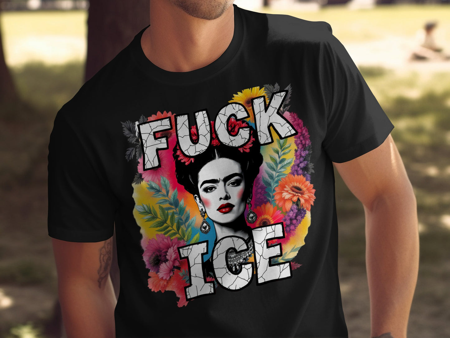 Bold Statement Frida Kahlo Graphic T-Shirt product