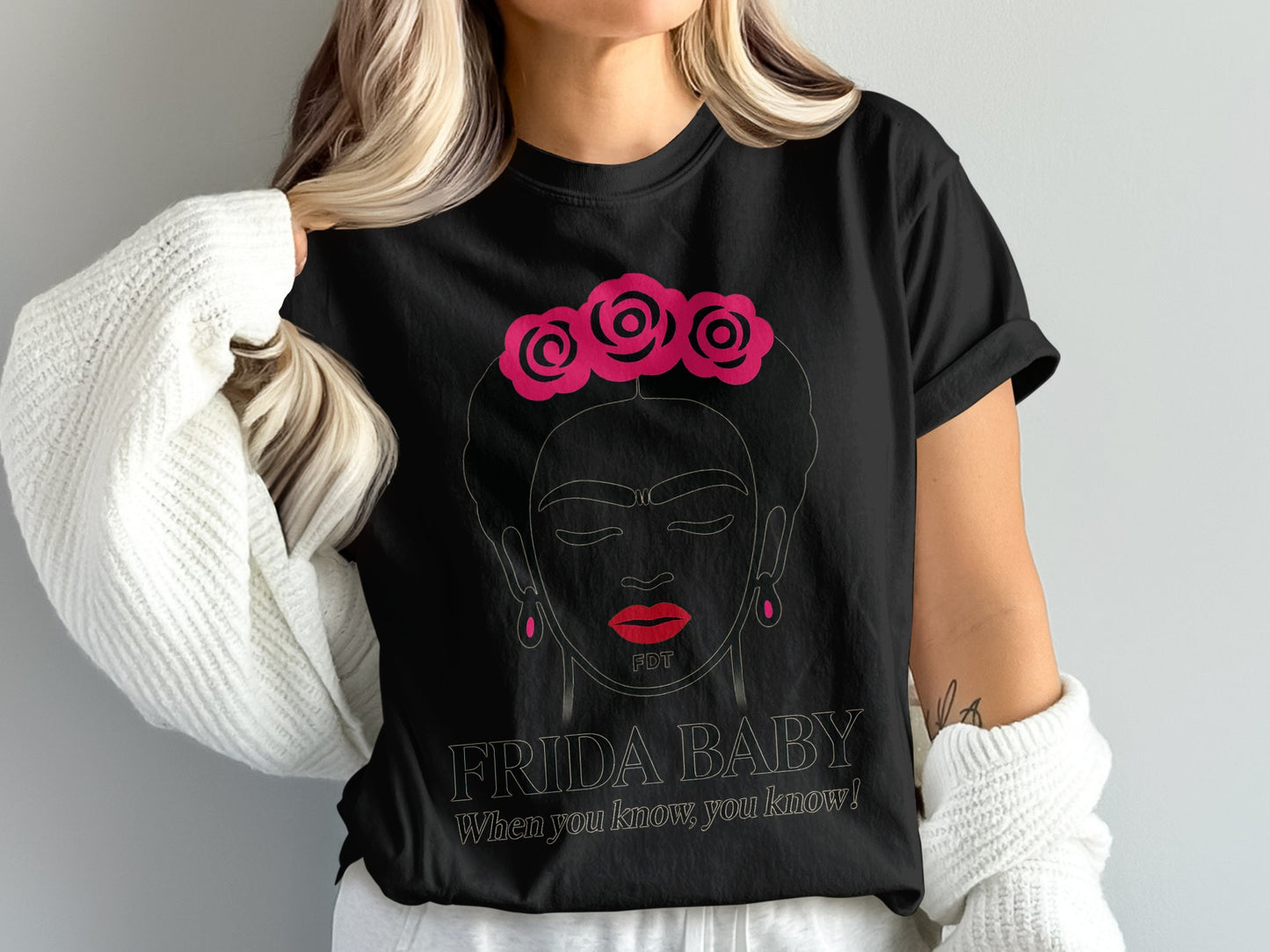 Frida Baby When You Know You Know Graphic T-Shirt product